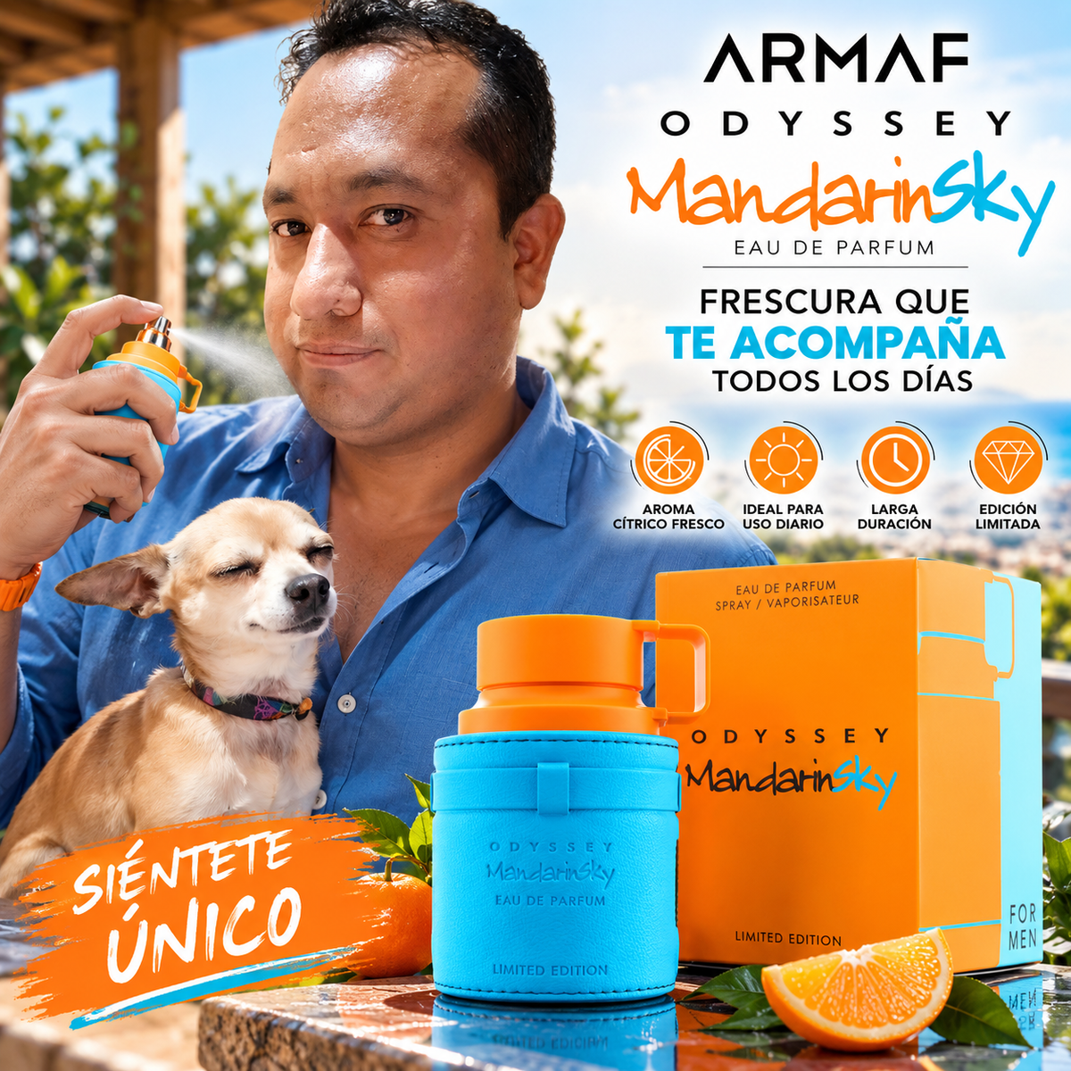 Armaf Odyssey Mandarin Sky Edición Limitada 100ml Edp
