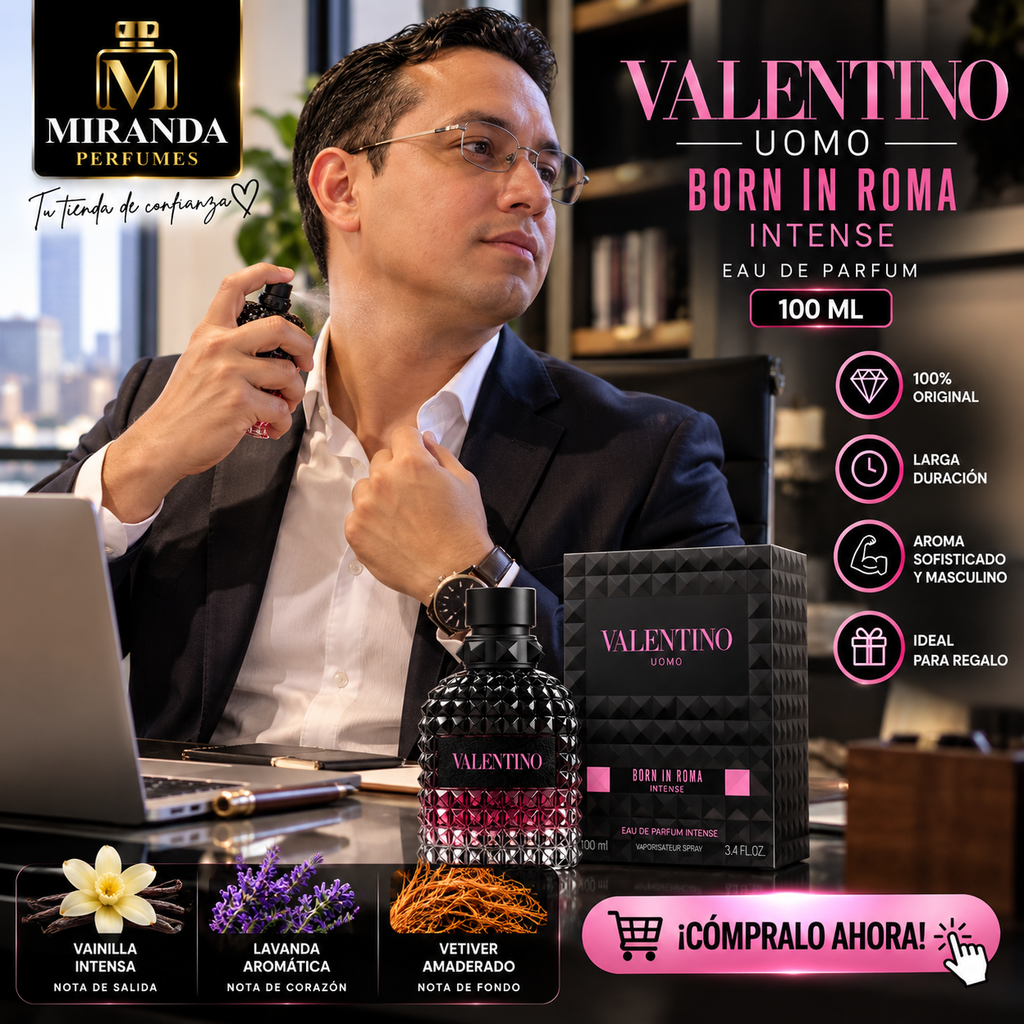 VALENTINO BORN IN ROMA INTENSE 100 ML