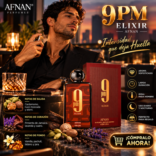 Afnan 9pm Elixir 3.4 Extraict Men