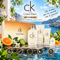 Calvin Klein, Set Unisex 4 piezas, Ck One Edt, 200ml