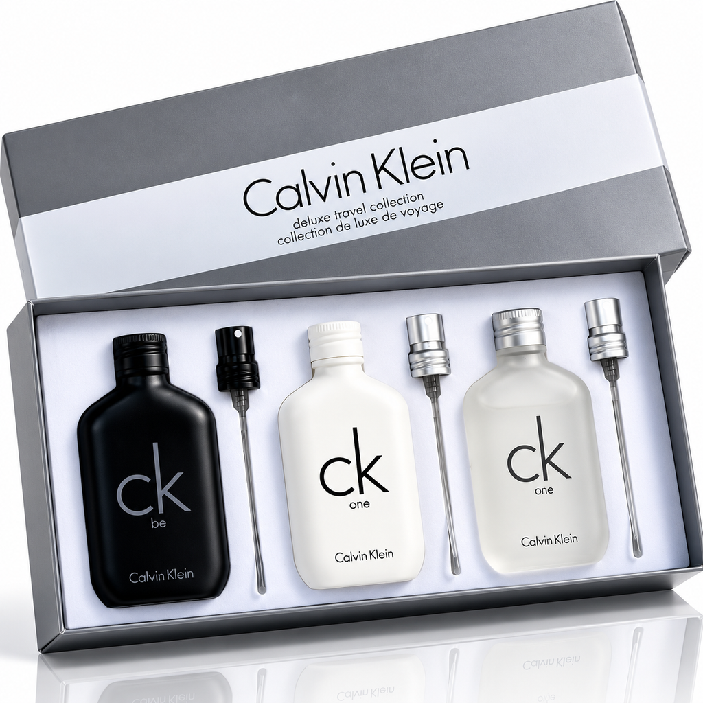 Set de Perfume Calvin Klein CK One Deluxe Travel Collection 3x30 ml